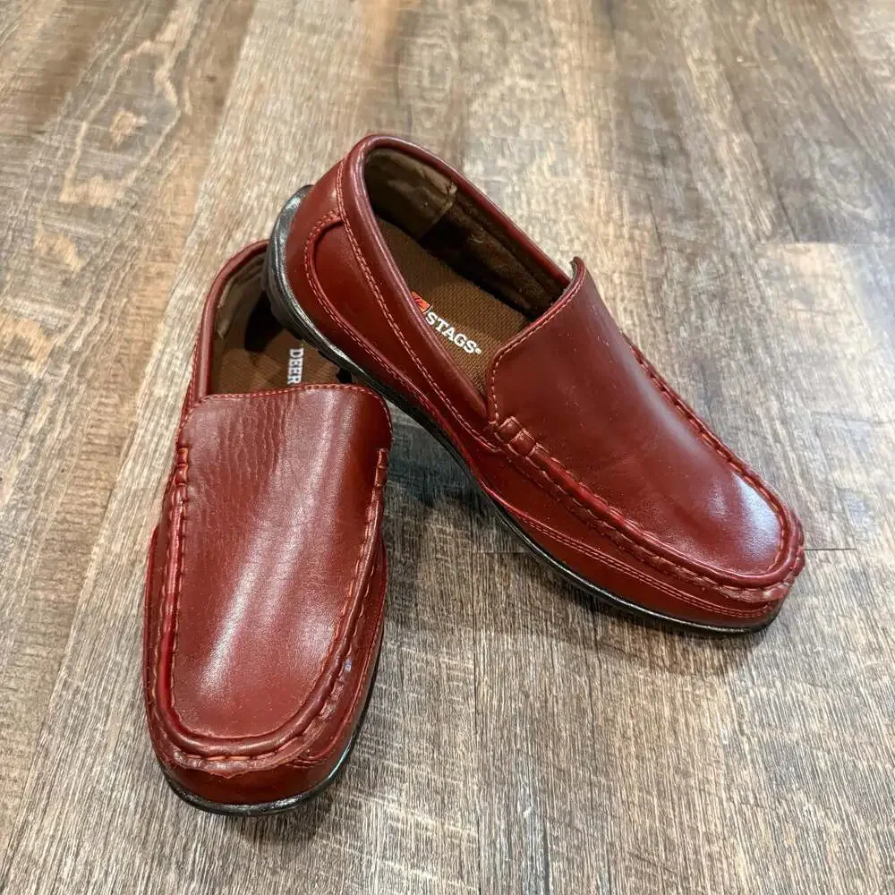 Deer Stags Boys Loafer Shoes Size 1.5